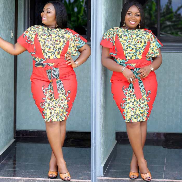 Ankara dress styles for ladies